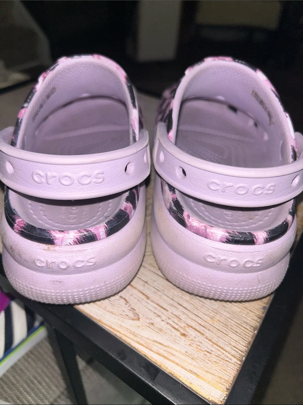 CROCS fun leopard